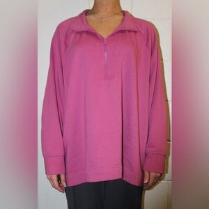 Women’s Oversized Half Zip